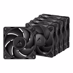 ARCTIC Freezer P12 Pro PST - 5 Pack, Ventilatore, 12 cm, 131 m³/h, Nero