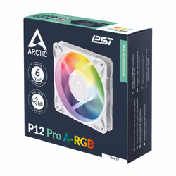 ARCTIC Freezer P12 Pro A-RGB (White) Case per computer Ventilatore 12 cm Bianco 3 pz - Vista aggiuntiva 8