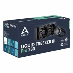 ARCTIC Liquid Freezer III Pro 280 Processore Raffreddatore di liquidi tutto in uno 12 cm Nero 1 pz - Vista aggiuntiva 6