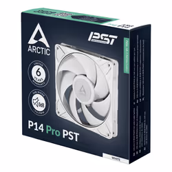 ARCTIC P14 Pro PST Case per computer Ventilatore 14 cm Bianco 1 pz - Vista aggiuntiva 6