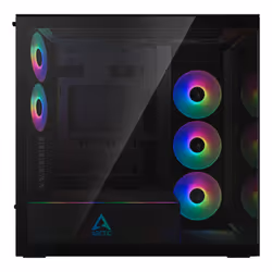 ARCTIC Xtender (Mirror Black) Midi Tower Nero - Vista aggiuntiva 4