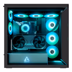ARCTIC Xtender VG (Mirror Black) Midi Tower Nero - Vista aggiuntiva 7