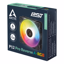 ARCTIC Freezer P12 Pro Reverse A-RGB Case per computer Ventilatore 12 cm Nero 1 pz - Vista aggiuntiva 7