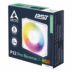 ARCTIC Freezer P12 Pro Reverse A-RGB (White) Case per computer Ventilatore 12 cm Bianco 1 pz - Vista aggiuntiva 6