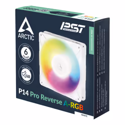 ARCTIC Freezer P14 Pro Reverse A-RGB (White) Case per computer Ventilatore 14 cm Bianco 1 pz - Vista aggiuntiva 6