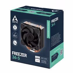 ARCTIC Freezer 36-S Processore Raffreddatore d'aria 12 cm Nero, Acciaio inox 1 pz - Vista aggiuntiva 7