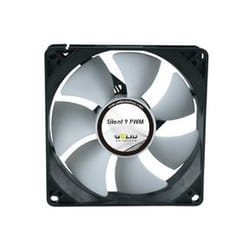 Gelid Solutions Silent 9PWM Case per computer Ventilatore 9,2 cm Nero, Bianco