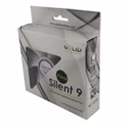 Gelid Solutions Silent 9PWM Case per computer Ventilatore 9,2 cm Nero, Bianco
