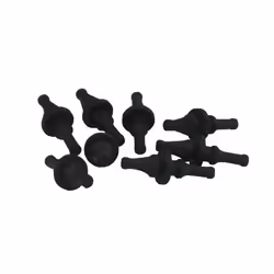 Gelid Solutions RB-GR02-B kit di fissaggio Nero Gomma