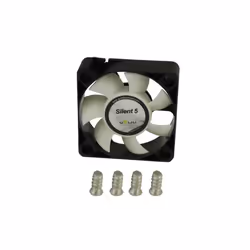 Gelid Solutions FN-SX05-40 sistema di raffreddamento per computer Case per computer Ventilatore 5 cm Nero, Bianco