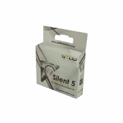 Gelid Solutions FN-SX05-40 sistema di raffreddamento per computer Case per computer Ventilatore 5 cm Nero, Bianco