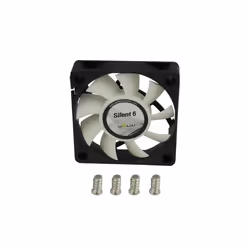 Gelid Solutions FN-SX06-38 sistema di raffreddamento per computer Case per computer Ventilatore 6 cm Nero, Bianco