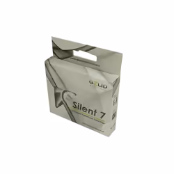 Gelid Solutions Silent 7 Case per computer Ventilatore 7 cm Nero, Bianco