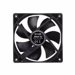 Gelid Solutions FN-PX12-11 sistema di raffreddamento per computer Case per computer Ventilatore 12 cm Nero 1 pz