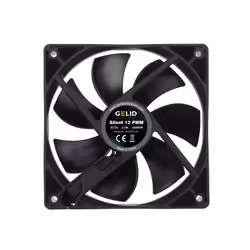 Gelid Solutions Silent Case per computer Ventilatore 12 cm Nero