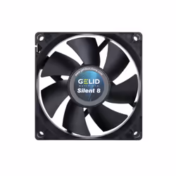 Gelid Solutions FN-PX08-16, Raffreddatore d'aria, 8 cm, Nero
