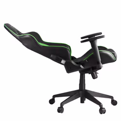 Razer TAROK PRO Poltrona per gaming Seduta imbottita Nero, Verde - Vista aggiuntiva 4