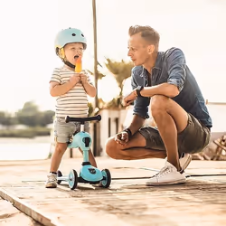 Scoot & Ride Highwaykick 1 Bambini Monopattino a tre ruote Blu - Vista aggiuntiva 6
