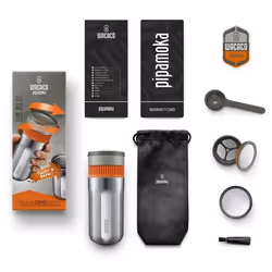 Wacaco Pipamoka Arancione, Acciaio inox
