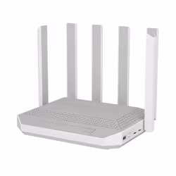 Keenetic Hero 5G (KN-4110) router wireless 2.5 Gigabit Ethernet Dual-band (2.4 GHz/5 GHz) Grigio, Bianco - Vista aggiuntiva 2