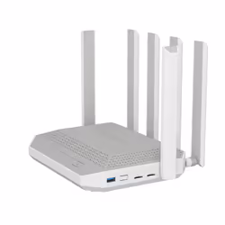 Keenetic Hero 5G (KN-4110) router wireless 2.5 Gigabit Ethernet Dual-band (2.4 GHz/5 GHz) Grigio, Bianco - Vista aggiuntiva 5