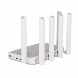 Keenetic Hero 5G (KN-4110) router wireless 2.5 Gigabit Ethernet Dual-band (2.4 GHz/5 GHz) Grigio, Bianco - Vista aggiuntiva 7