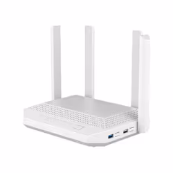 Keenetic Hero Router Wi-Fi 6 mesh AX3000 multi-Gigabit, 4 porte 1 Gigabit e 1 porta 2.5 Gigabit, porta combinata SFP, porte USB 2.0 e USB 3.0