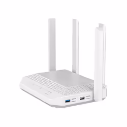 Keenetic Hero Router Wi-Fi 6 mesh AX3000 multi-Gigabit, 4 porte 1 Gigabit e 1 porta 2.5 Gigabit, porta combinata SFP, porte USB 2.0 e USB 3.0 - Vista aggiuntiva 4