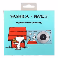 Yashica Peanuts Fotocamera compatta 30 MP Blu - Vista aggiuntiva 7