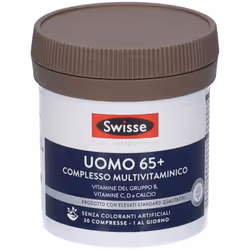 Swisse Uomo 65+ Multivitaminico Integratore per Uomini 30 Compresse