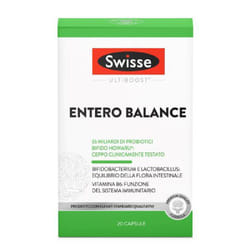Swisse Ultiboost Entero Balance Integratore Fermenti Lattici 20 Capsule