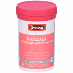 Swisse Ragazza Multivitaminico Integratore per Ragazze 60 Compresse