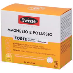 Swisse Magnesio e Potassio Forte Integratore di Sali Minerali 24 Bustine