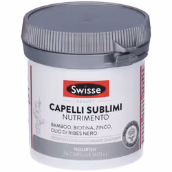 Swisse Beauty Capelli Sublimi Integratore 30 Capsule Molli