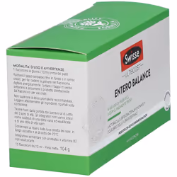 Swisse Ultiboost Entero Balance Integratore per Benessere Intestinale 10 Flaconcini