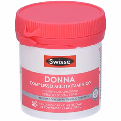 Swisse Donna Complesso Multivitaminico è un integratore alimentare multivitaminico di qualità che associa 13 vitamine, 10 min ...