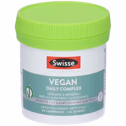 Swisse Vegan Daily Complex Integratore per Vegani 30 Compresse
