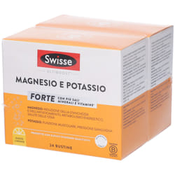 Swisse Magnesio e Potassio Forte Integratore Energizzante 2x24 Bustine