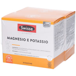 Swisse Magnesio e Potassio Integratore Energizzante 2x 20 Bustine
