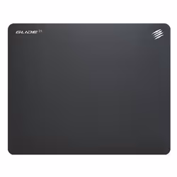 Mad Catz G.L.I.D.E. 21, Nero, Monocromatico, Tessuto, Silicone, Barra appoggiaferro antiscivolo, Tappetino per mouse per gioc ...