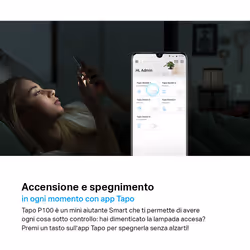 TP-Link Tapo P100 presa intelligente 2300 W Bianco - Vista aggiuntiva 4