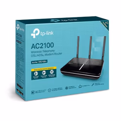 TP-Link Archer VR2100v router wireless Gigabit Ethernet Dual-band (2.4 GHz/5 GHz) Nero - Vista aggiuntiva 4