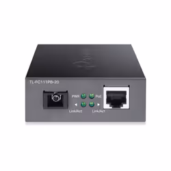 TP-Link TL-FC111PB-20 convertitore multimediale di rete 100 Mbit/s Nero - Vista aggiuntiva 3