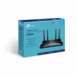 TP-Link Archer AX1800 router wireless Gigabit Ethernet Dual-band (2.4 GHz/5 GHz) Nero - Vista aggiuntiva 3