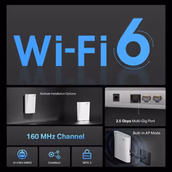 TP-Link AX6000 Mesh Wi-Fi 6 Bianco - Vista aggiuntiva 4