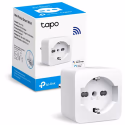 TP-Link Tapo P105 Mini Presa Intelligente WiFi Smart Plug, Controllo Vocale, Compatibile con Alexa e Google Home, Controllo R ...