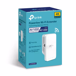 TP-Link TL-WPA7617 adattatore di rete PowerLine 1200 Mbit/s Collegamento ethernet LAN Wi-Fi Bianco 1 pz
