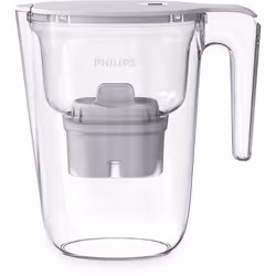 Philips AWP2935WHT/10, Caraffa filtrante, 2,6 L, Trasparente, Bianco