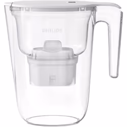 Assapora acqua fresca e pura, oltre a gustose bevande calde e fredde. Il filtro Philips Micro X-Clean riduce il cloro, il cal ...