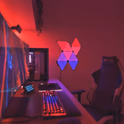 Nanoleaf NL47-0102TW-9PK soluzione di illuminazione intelligente Lampada a parete intelligente - Vista aggiuntiva 2